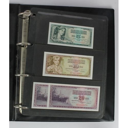 968 - World (245), collection in album with strength in Yugoslavia and Cuba, Yugoslavia group of notes fro... 