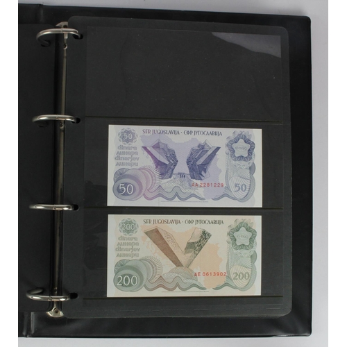 968 - World (245), collection in album with strength in Yugoslavia and Cuba, Yugoslavia group of notes fro... 