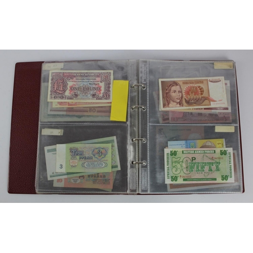 986 - World (78), collection in album and loose, including Japan 10 Sen 1872, Luxembourg 10 Francs 1967, K... 