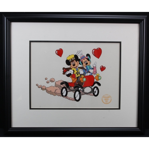 21 - Walt Disney Company Sericel. 60th anniversary edition animation cell serigraph (2004). Titled Nifty ... 
