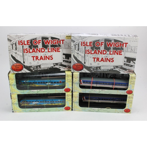 305 - Exclusive First Editions. Two boxed 'Isle of Wight Island Line Underground 2 Carriage Sets', models ... 