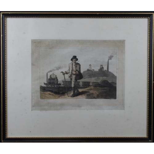 31 - Havell (R & D, engraver). Original aquatint with contemporary hand colouring taken from the 'The Cos... 