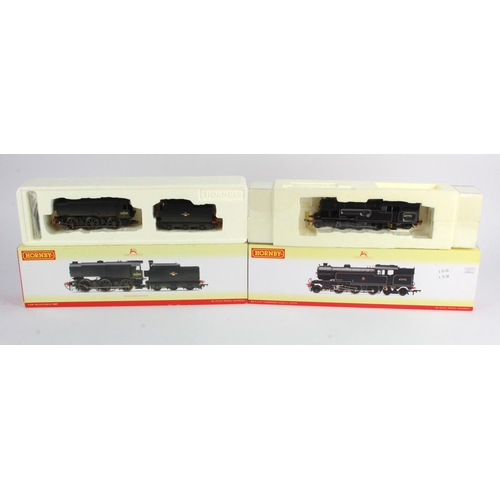 321 - Hornby. Two boxed Hornby OO gauge locomotives, comprising BR 0-6-0 Class QI Loco 33009 Weathered Edi... 