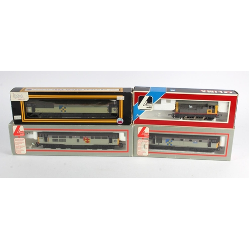 322 - Lima / Dapol. Four boxed Lima & Dapol OO gauge locomotives, comprising Lima Class 33 33050 Diesel Ra... 