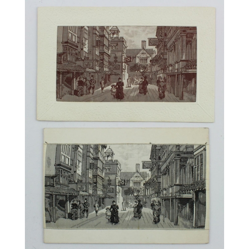 302 - London St, made for Grants for 1885 London Exhibition taken & framed in France 1900 Paris expo by Gr... 