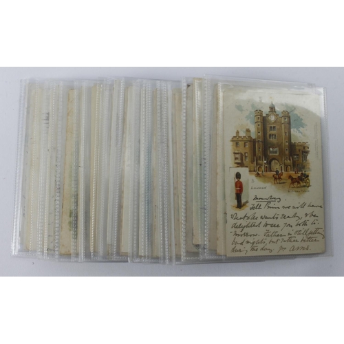 378 - Berkshire, London, etc. Range of early Tuck view cards, varied selection   (approx 45 cards)