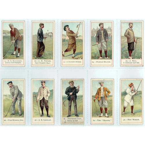 596 - Cope - Cope's Golfers, complete set in pages, mainly VG or better, cat value £5000