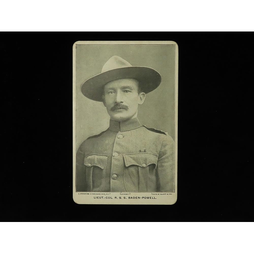 630 - Baden Powell, Souvenir Card, South Africa 1900