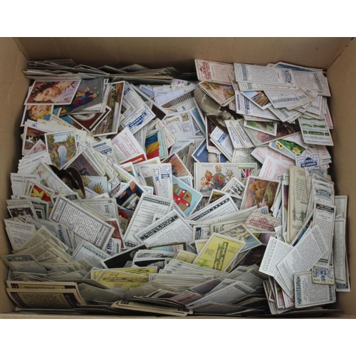 638 - Box full of loose mixed Cigarette Card odds  (Qty)