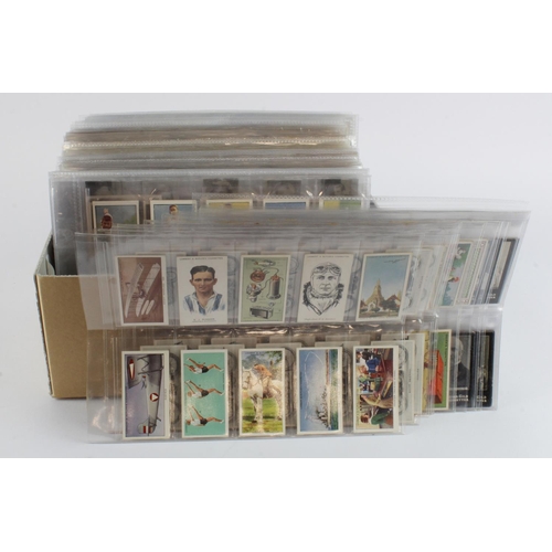 639 - Box full of part sets & type cards in pages, many better noted, mixed condition but majority VG high... 