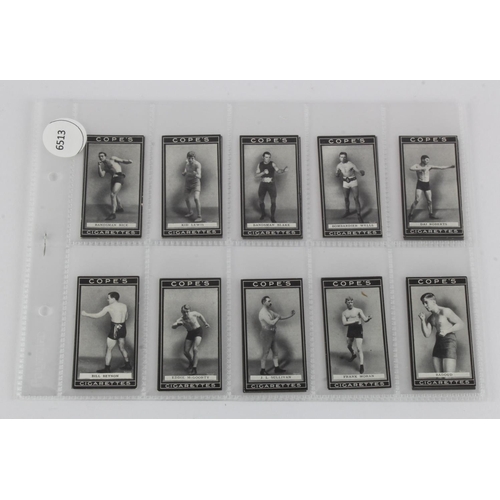 672 - Cope - Boxers (1-25), complete set in a large page VG - VG+ cat value £650