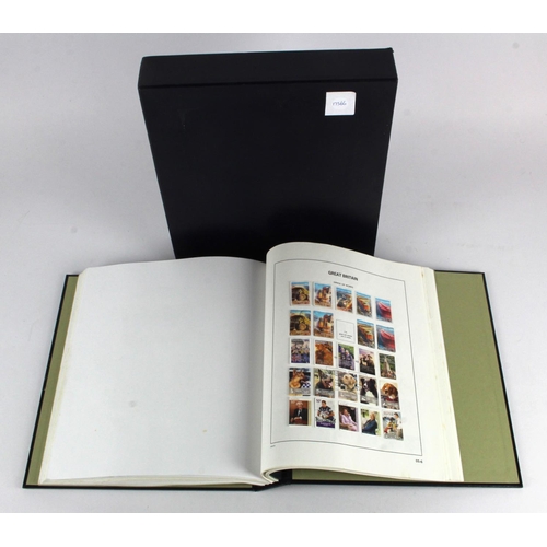 73 - Australia printed SG album with slipcase and some stamps