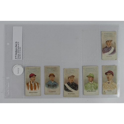 737 - Kinnear - Jockeys (series of 25) part set 6/25, P - G cat value £840