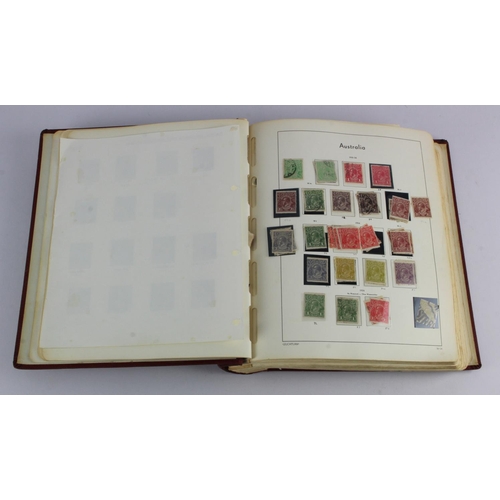 75 - Australia, an exceptional unpicked collection in Lighthouse album with additional pages. Mint exampl... 