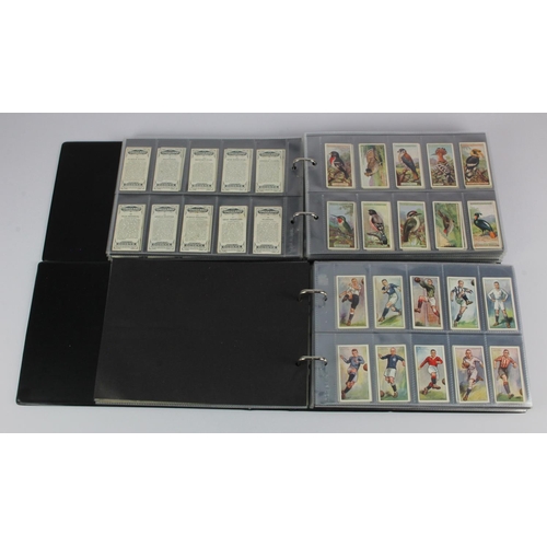 776 - Modern albums (x2) of cigarette card sets in sleeves (not checked) incl Players Nature Series, Morri... 