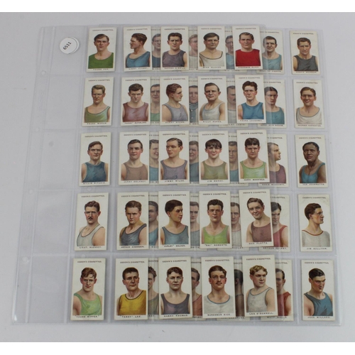 787 - Ogden - Boxers, complete set in large pages, VG - VG+ cat value £450