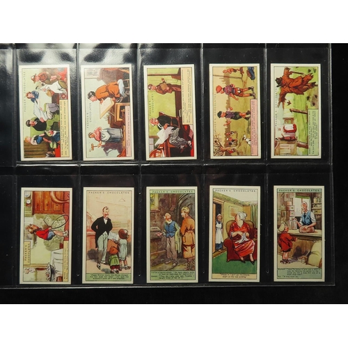 791 - Packer, Humorous Drawings, complete set in pages, VG cat value £250