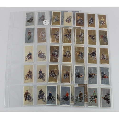 792 - Pattreiouex - Dirt Track Riders (Coloured), complete set in large pages, VG - VG+   cat value £600