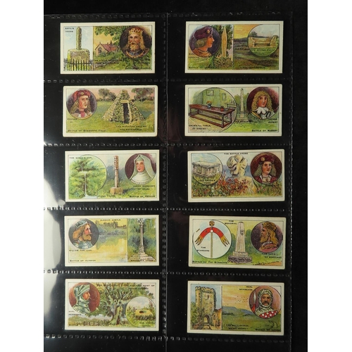 806 - Smith, Battlefields of Great Britain, complete set in pages, G - VG cat value £1100