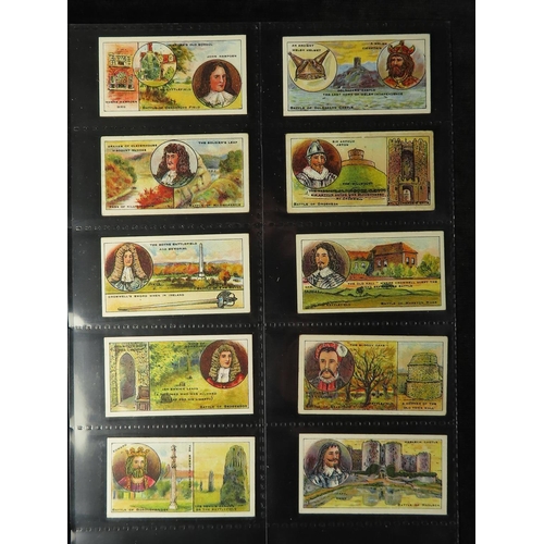 806 - Smith, Battlefields of Great Britain, complete set in pages, G - VG cat value £1100