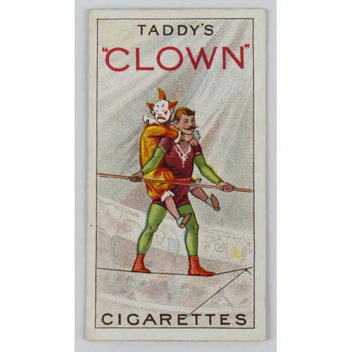 827 - Taddy & Co, Clowns & Circus Artistes (unissued) Cat £1000 VG