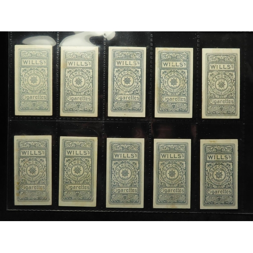 845 - Will's, Double Meaning (P/C inset) complete set in pages G - VG cat value £520