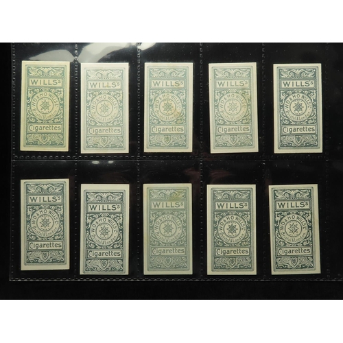 850 - Will's, Ships (with Wills on front), complete set + 1 variety, in pages mainly VG cat value £1250+