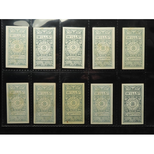 850 - Will's, Ships (with Wills on front), complete set + 1 variety, in pages mainly VG cat value £1250+