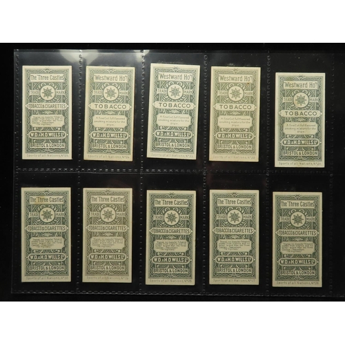 852 - Will's, Sports of All Nations, complete set in pages, VG - VG+ cat value £660