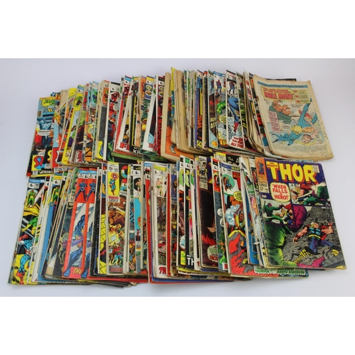 898 - Marvel Comics. A collection of over 100 mostly Marvel comics, circa 1960s - 1970s, including X Men (... 