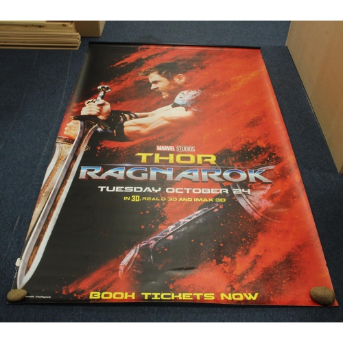 899 - Marvel. Large Marvel 'Thor Ragnarok' vinyl banner / poster (2017), 154cm x 242cm approx.