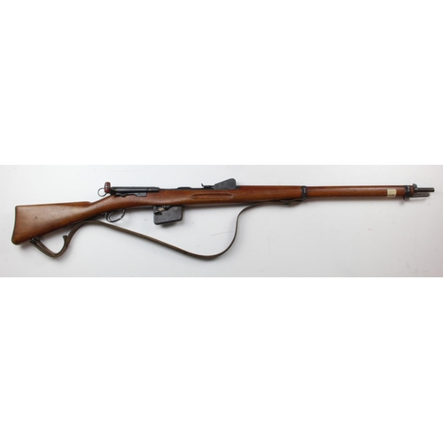 102 - Swiss 7.5 x 53.5mm Schmidt Ruben Model 1889 service rifle, early 20th Century straight-pull bolt-act... 