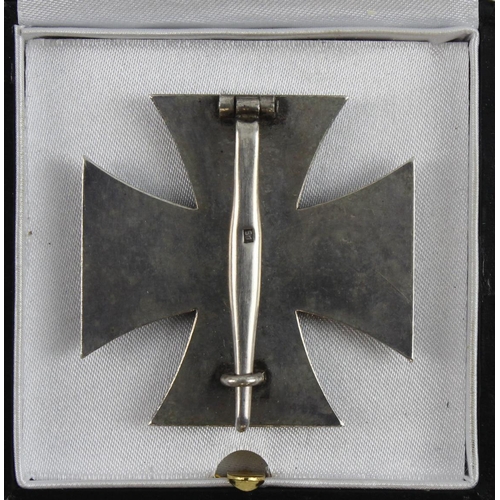 249 - German Iron Cross 1st class in case