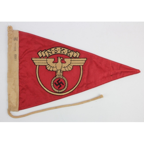 298 - German NSKK Pennant, service wear.