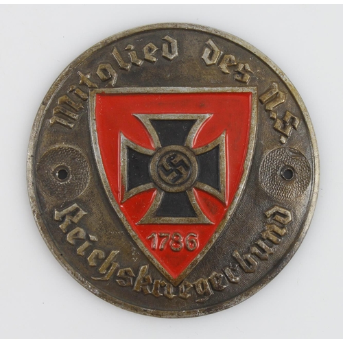 341 - German Veterans Rally badge.