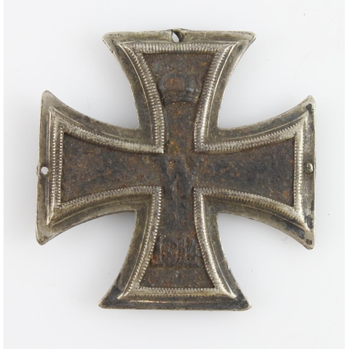 361 - German WW1 iron cross 2nd class. In relic condition found on the Somme near Lock Nagar crater.