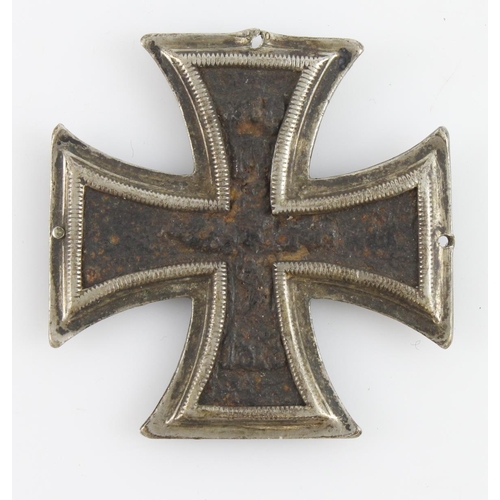 361 - German WW1 iron cross 2nd class. In relic condition found on the Somme near Lock Nagar crater.