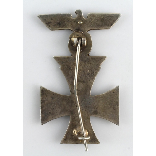 362 - German WW1 Iron Cross with 1939 Bar