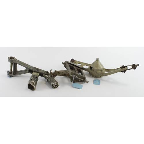 370 - German WW2 aircraft recovered parts from a JU88 which was shot down in Normandy Troarn, including fo... 