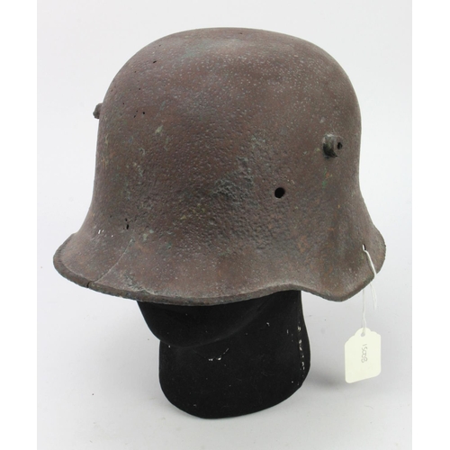 414 - M18 Helmet shell. Minor traces of paint finish. Relic.