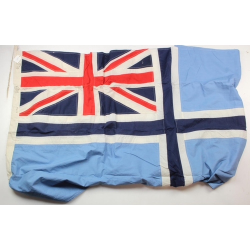 573 - RAF flag dated 1943 AM marked 3x5 feet.   Sold as seen.