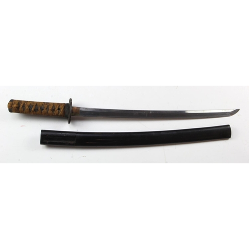 64 - Japanese Wakizashi short sword, blade 18