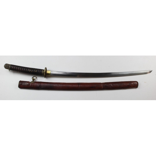 66 - Japanese WW2 era Shin Gunto NCO's sword. Blade 27