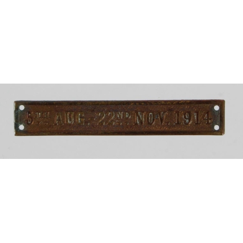 717 - 1914 Star original '5th Aug - 22nd Nov 1914' clasp