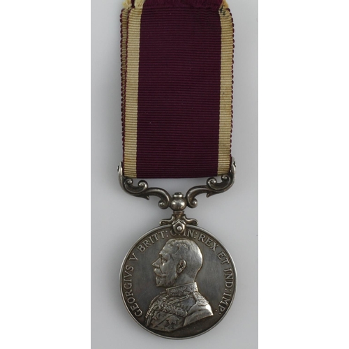 736 - Army LSGC Medal GV (1017556 W.O.CL.II.W R Russell RFA)