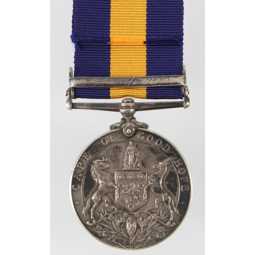 811 - Cape of Good Hope General Service Medal 1900 with Basutoland clasp, engraved (Pte J Deverell. C.M. R... 