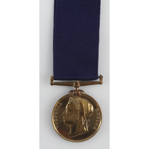 881 - Jubilee Medal 1887 Metropolitan Police (PC A Grant M.Divn)