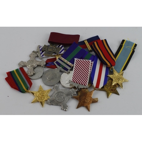 893 - Medal collection of replicas including DFC, AFC etc.   (qty)