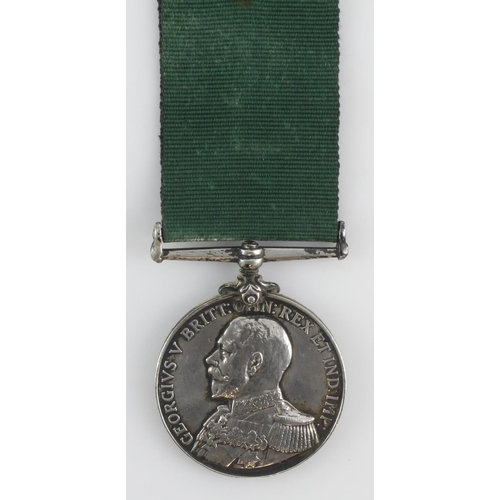 934 - Royal Naval Reserve LS Medal GV (C.1662 A Husband, Sea, RNR). With copied research, born Mevagissey,... 