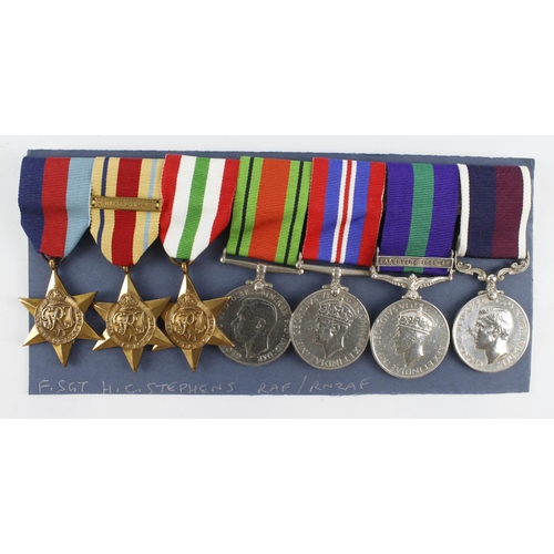 953 - WW2 group 1939-45 Star, Africa Star with post-war North Africa clasp, Italy Star, Defence & War Meda... 